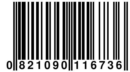 0 821090 116736