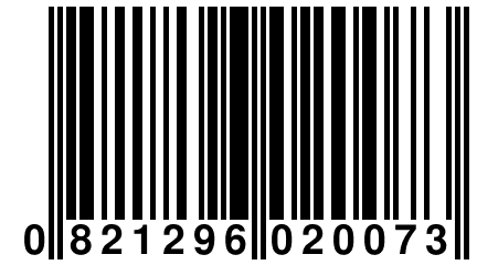 0 821296 020073