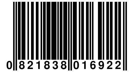 0 821838 016922