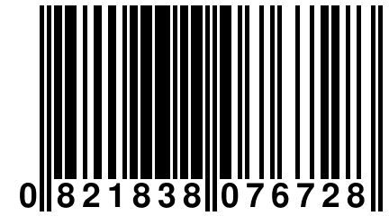 0 821838 076728