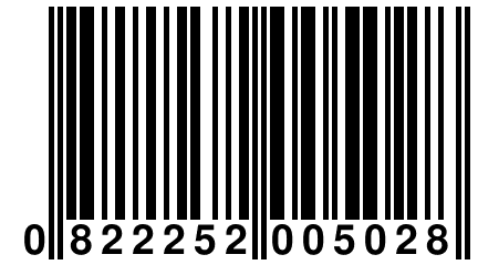 0 822252 005028