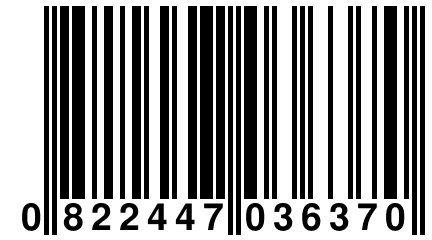 0 822447 036370