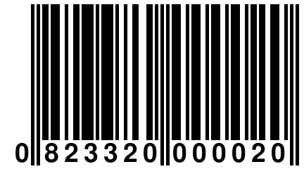 0 823320 000020