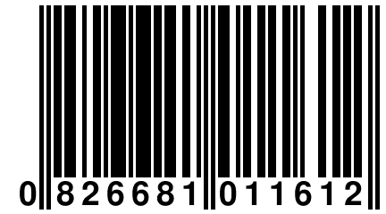 0 826681 011612