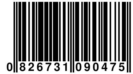 0 826731 090475