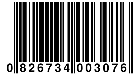 0 826734 003076