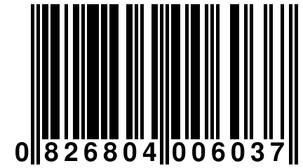 0 826804 006037