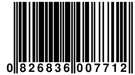 0 826836 007712