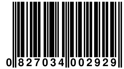 0 827034 002929