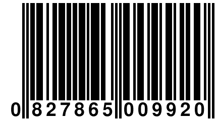 0 827865 009920