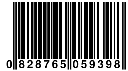 0 828765 059398