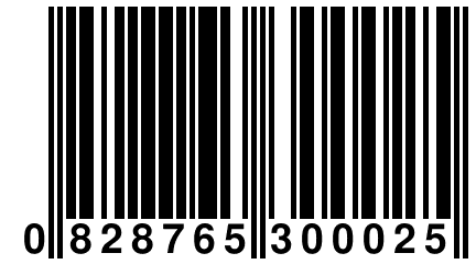 0 828765 300025