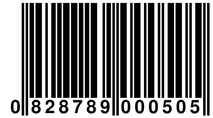 0 828789 000505