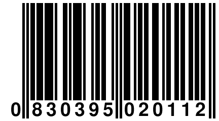 0 830395 020112