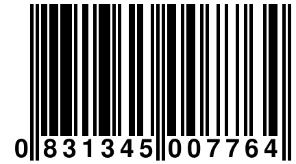 0 831345 007764