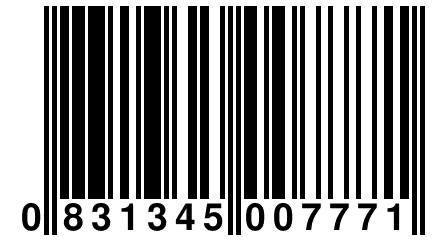 0 831345 007771