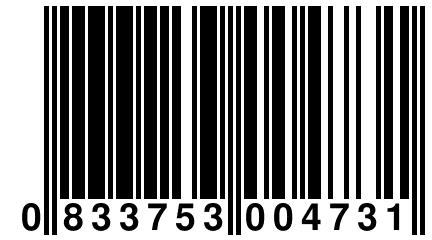 0 833753 004731