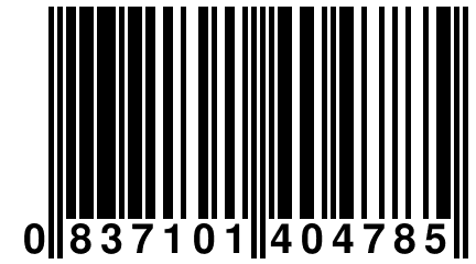 0 837101 404785