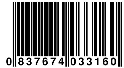 0 837674 033160