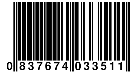 0 837674 033511