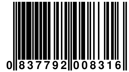 0 837792 008316