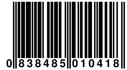 0 838485 010418