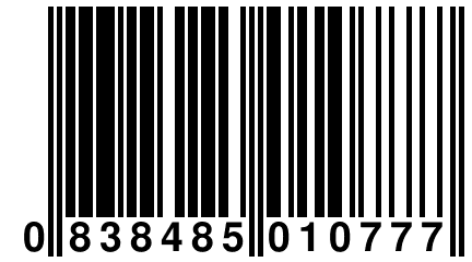 0 838485 010777