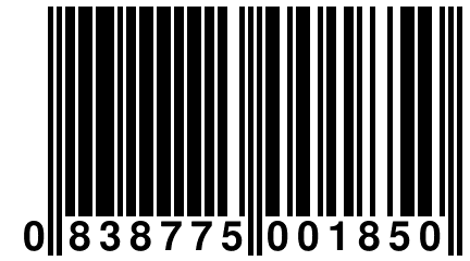 0 838775 001850