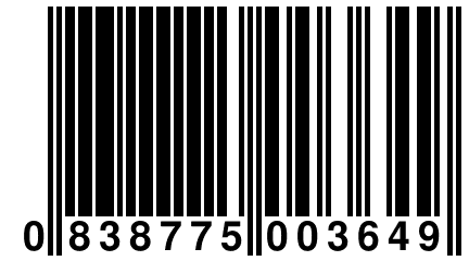 0 838775 003649