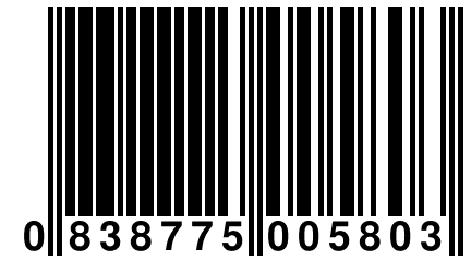 0 838775 005803