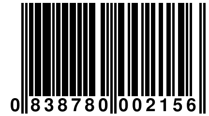 0 838780 002156