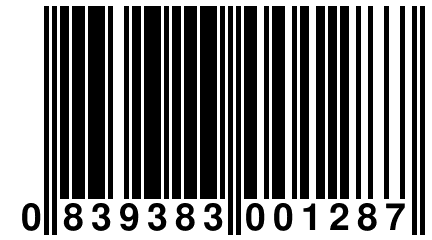 0 839383 001287