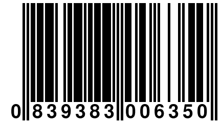 0 839383 006350