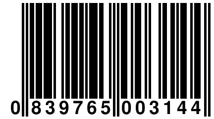 0 839765 003144