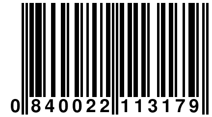 0 840022 113179