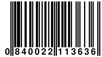 0 840022 113636