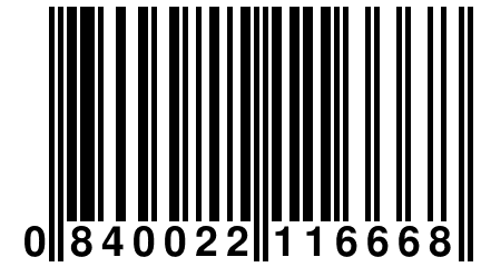 0 840022 116668