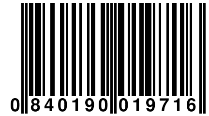 0 840190 019716