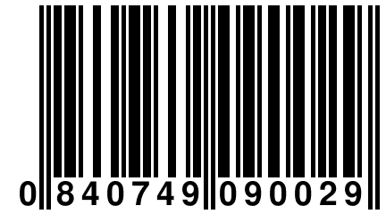 0 840749 090029