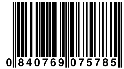 0 840769 075785