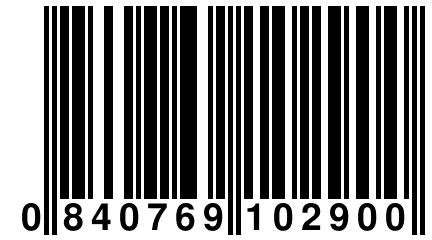 0 840769 102900