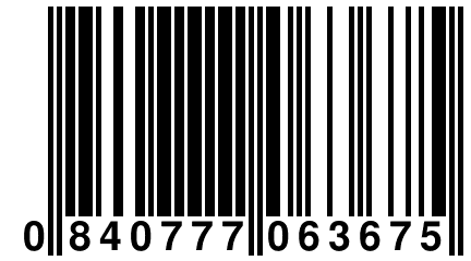 0 840777 063675