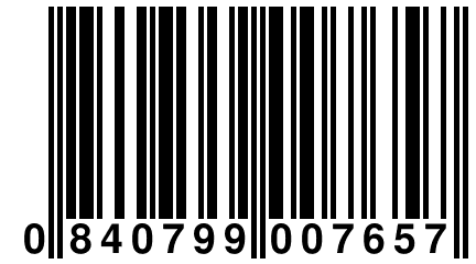 0 840799 007657