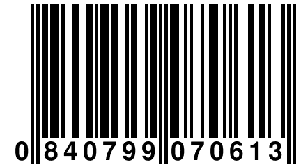 0 840799 070613