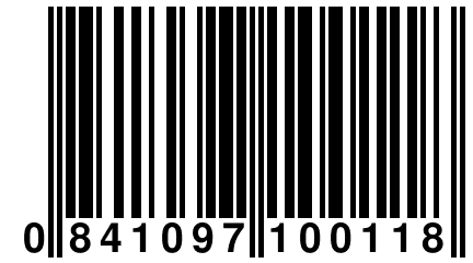 0 841097 100118