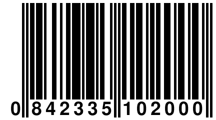 0 842335 102000