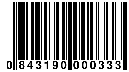 0 843190 000333