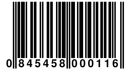 0 845458 000116