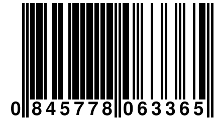 0 845778 063365