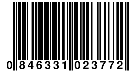 0 846331 023772